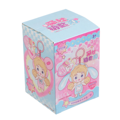 ИГРОЛЕНД Брелок-подвес "Куклёныш" в боксе-сюрприз, 10 см, ABS, PVC, 10х7х7 см, микс