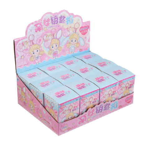 ИГРОЛЕНД Брелок-подвес "Куклёныш" в боксе-сюрприз, 10 см, ABS, PVC, 10х7х7 см, микс