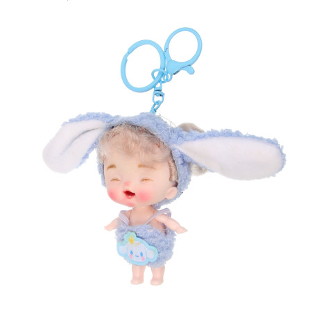 ИГРОЛЕНД Брелок-подвес "Куклёныш" в боксе-сюрприз, 10 см, ABS, PVC, 10х7х7 см, микс