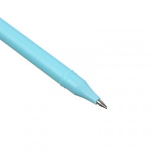 Ручка шариковая с брелоком с эффектом поп-ит, синяя, корпус 16,8 см, пластик, пакет, 4 дизайна