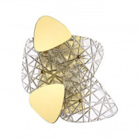 LUMION 6582/2W NEOCLASSI LN25 зол/прозр., зол мет./стекло, мет. бра E14 2x40W 220V QUEENY