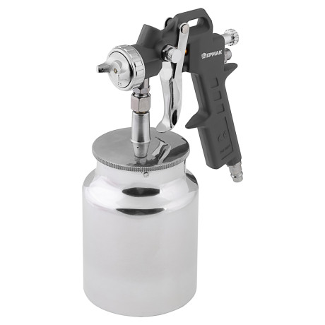 ЕРМАК Краскораспылитель 1000мл, с нижним бачком, 162C