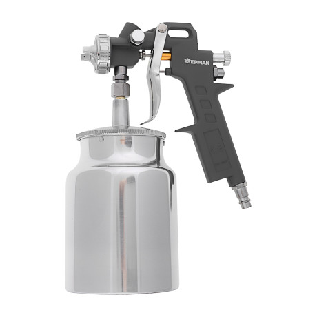 ЕРМАК Краскораспылитель 1000мл, с нижним бачком, 162C