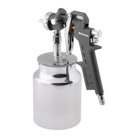 ЕРМАК Краскораспылитель 1000мл, с нижним бачком, 162C