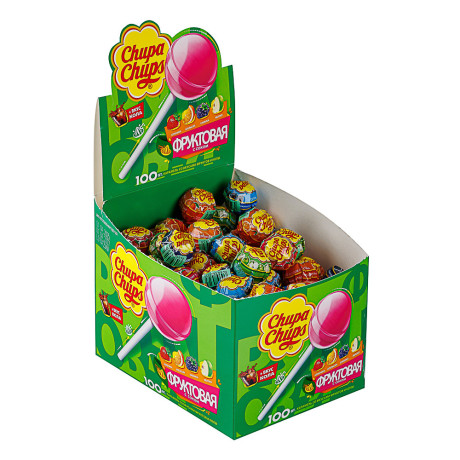 Карамель Chupa Chups в ассортименте, 12 г.