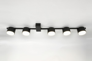 General Люстра 6GX53 50W 860х100х85 230V черный, металл Небула без пульта IP20 662338