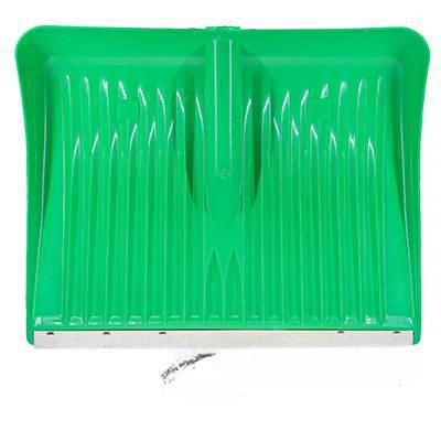 Лопата снег. пласт с пл 500х400 Айсберг d40 зелен (10)