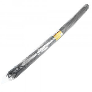 Stekker термоусадка трубка ТУТ 6/3 100см  черн ( уп. 50 шт) HST-630-100BK 39730