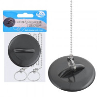 Пробка д/ванной с цепочкой (кратность 10шт!!!), полимер МГ34-3 Мультидом