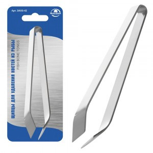 Щипцы д/удаления костей из рыбы, 11,5*2,5*1см (кратность 6шт!!!) нерж.сталь DA50-42 Мультидом