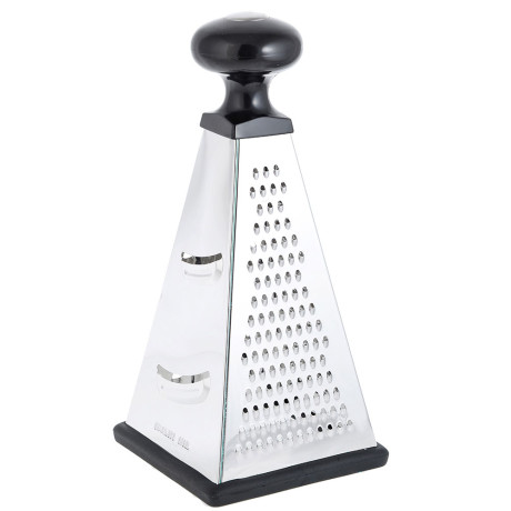 SATOSHI Терка 4-х сторонняя, 22см, нерж.сталь, круглая ручка