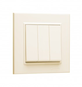 Makel Karea выкл. СУ 3 кл. крем. 56010091