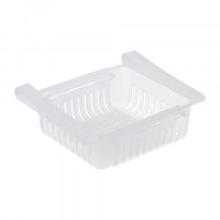 Полка в холодильник подвесная раздвижная, пластик 20,5-28,5x16,5x7,5см прозрачная MARMITON