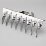 Грабли витые 8-ти зубчатые нержавеющая сталь клепанные б/ч*10
