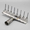 Грабли витые 8-ти зубчатые нержавеющая сталь клепанные б/ч*10