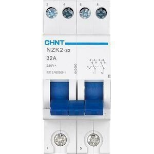 CHINT переключатель модульный NZK2-32 2P 32А 2 положения (R) 643003