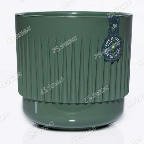 Горшок "Бета" 3 л Нефрит с вкл Б17-32 Ливингрин (6)