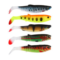 AZOR FISHING Набор силиконовых приманок "Уклейка" плавающая, 100мм, 2шт, 5 цветов