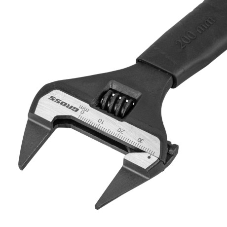 Ключ разводной, 200 мм, CrV, ультратонкие губки Gross