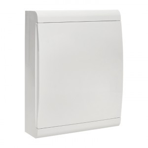 EKF SlimBox бокс (корпус) пластик ЩРН-П-24 мод. навесной белая дверца IP41 sb-n-24w