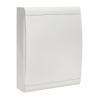 EKF SlimBox бокс (корпус) пластик ЩРН-П-24 мод. навесной белая дверца IP41 sb-n-24w