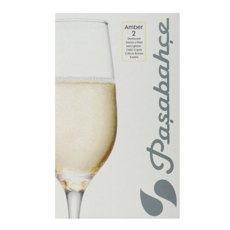 PASABAHCE Амбер Набор бокалов для шампанского 2шт 200мл, стекло, арт. 440295B