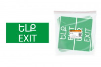 TDM Знак 200х100мм &quot;ВЫХОД&quot;  (армянский язык) (10!) SQ0817-0071