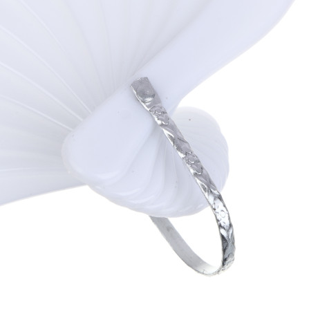 ЮНИLOOK Веер складной тканевый с рисунком бабочки, 23 см, полиэстер, пластик, 6 диз