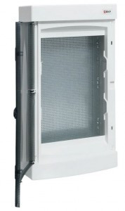 EKF Unix бокс (корпус) пластик. слаботочный 3ряда, 485x287x112мм, навесной IP40 ux-3m-n