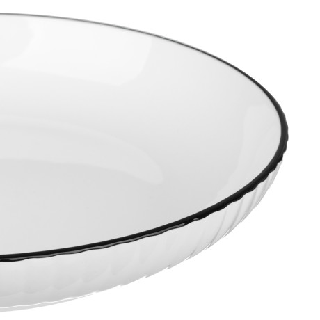 MILLIMI Соло Тарелка 600мл, 20х4см, фарфор