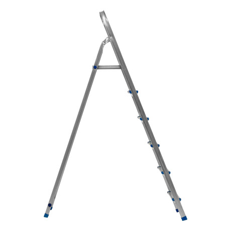 Стремянка, 6 ступеней, стальная, оцинкованная Сибртех