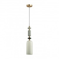 ODEON LIGHT 4861/1D CLASSIC ODL_EX22 111 зол./разноцв.керам./стекло Подвес E14 1x40W 4861/1D CANDY