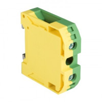 EKF Колодка клеммная ЕК-35/125 JXB земля (аналог БЗН) plc-ek-35/125