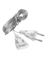 Удлинитель (провод) д/гирлянд Космос (220V) 5м., прозр. провод IP20 KOCNL_EL166_5M