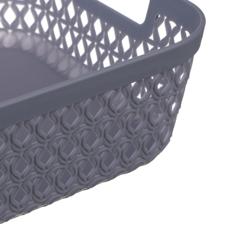 Корзина для хранения тм VETTA, пластик, 26,5х20,5х8,5см