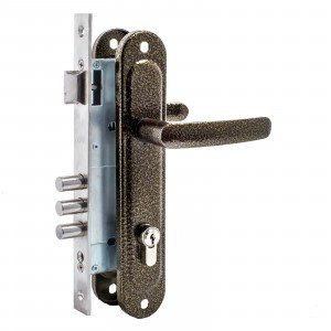 Д-град Зенит ЗВ4-85.3-02 бронза м/о 85 мм Замок врезной с/руч10)