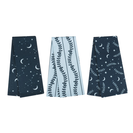 PROVANCE Нордик Комплект кухонных полотенец 3шт, 35х60см, 100% хлопок