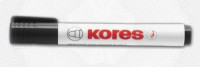 Маркер д/досок  чёрный 3 мм круглый наконечник &#039;20830 Kores 204452