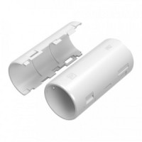 Промрукав муфта разборная d32 мм белая (36шт/360шт) цена за 1 шт. PR13.0420