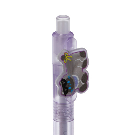 Ручка автоматическая гелевая синяя "Киттенс", 3 вида