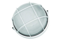 Camelion 1301S C01 св-к влагозащит. баня/сауна 130° IP54 60W E27 круг решетка белый НБП 03-60-002 УХ