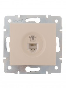 Lezard KARINA мех. роз. СУ 1 мест. тел. евро крем (корп. ABS) 707-0388-137