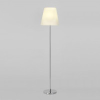 EUROSVET Торшер 1x60W E27 350x320x1600 мет.хром/ткань бежев. Amaretto 01166/1 хром