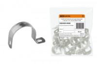 TDM скоба метал. оцинк. сталь однолапк. d 31-32мм  (50шт/уп.,цена/шт) (50!) SQ0409-0008