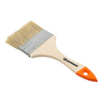 ЕРМАК Кисть малярная плоская &quot;Бейсик&quot; нат. щетина 3&quot; (75мм)