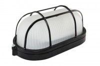 TDM св-к НПБ1202 черный/овал с реш. 100W IP54 (8!) SQ0303-0039