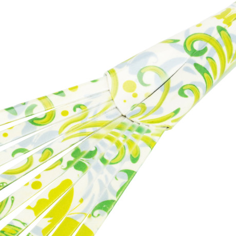 Грабли веерные 9 - зубые, 130 х 415 мм, стальные, пластиковая рукоятка, Flower Green, Palisad