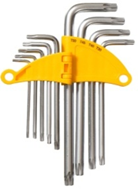 КРЕОСТ Набор звёздочек TORX на блистере 9шт средние