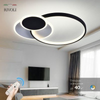 Rivoli св-к люстра св/д упр. Julia 6080-108 пульт ДУ 52W 4К-6К LED белый, 70х450 0315