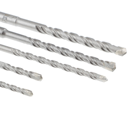 ЕРМАК Набор буров по бетону системы SDS-plus, серия MASTER 5 шт(5/110, 6/110, 6/160, 8/160, 10/160)